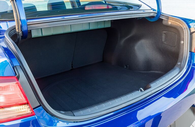 Open trunk of 2019 Kia Rio