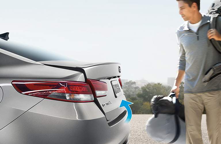 automatic trunk on the 2018 Kia Optima