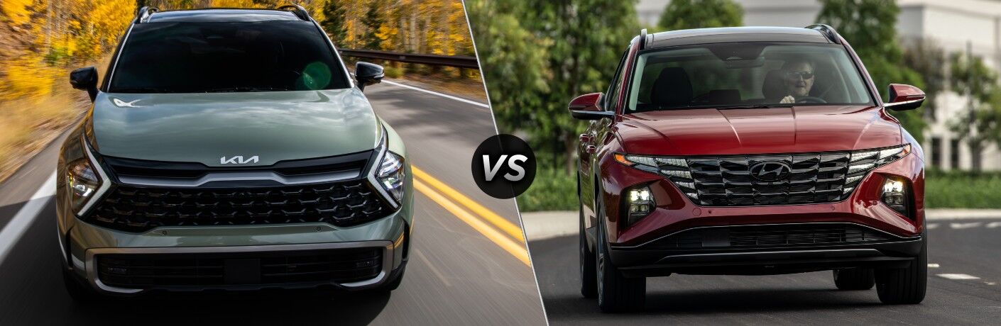 2023 Kia Sportage vs 2023 Hyundai Tucson