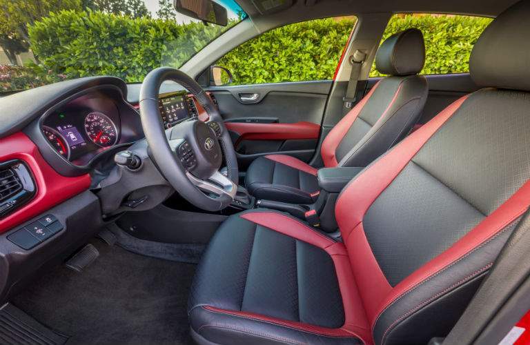Front passengers will have more space to use in the 2018 Rio