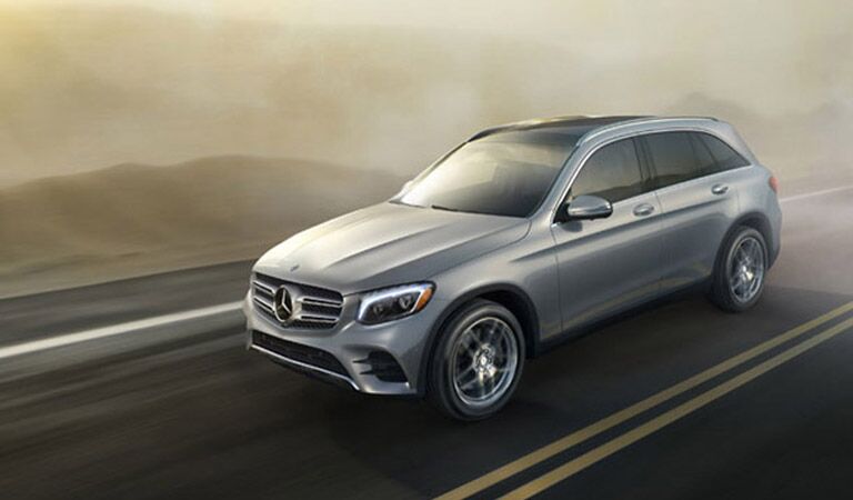 Mercedes-Benz GLC front and side profile