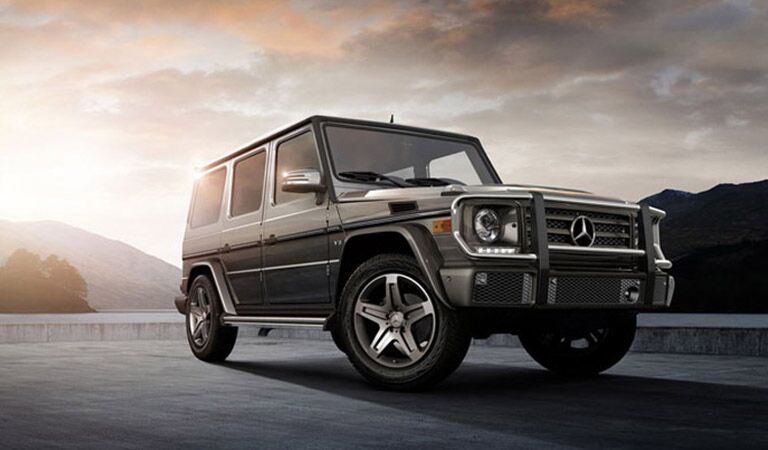 Mercedes-Benz G-Class front and side profile
