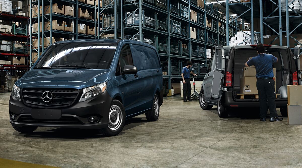 2017 Mercedes-Benz Metris Cargo Van versatility