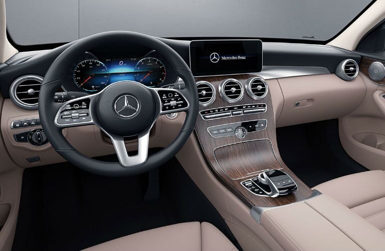 2020 Mercedes-Benz C-Class dashboard features
