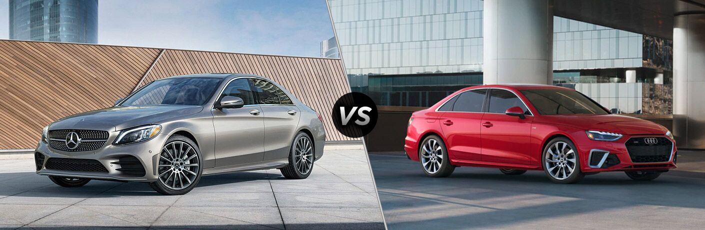 2021 Mercedes Benz C Class vs. 2021 Audi A4