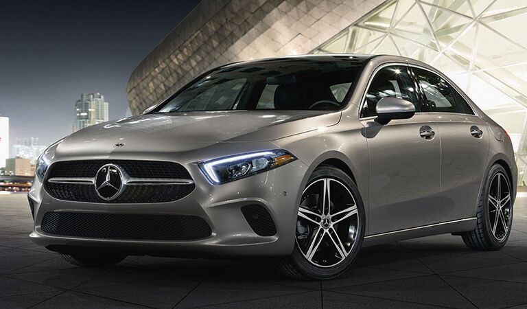 Mercedes-Benz A-Class front and side profile
