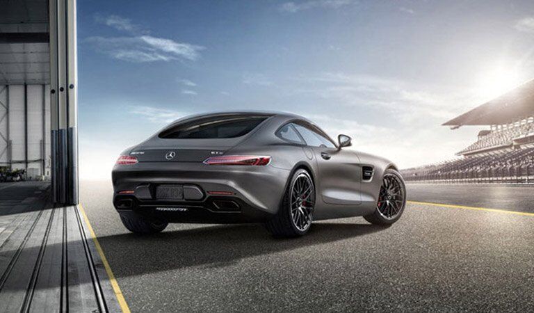 Mercedes-Benz AMG® GT front and side profile