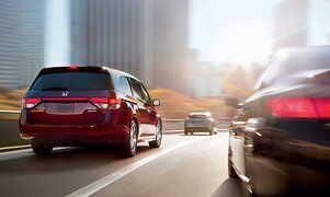 Honda Odyssey on the Road