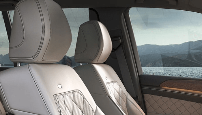 The spacious interior of the 2019 Mercedes-Benz GLS