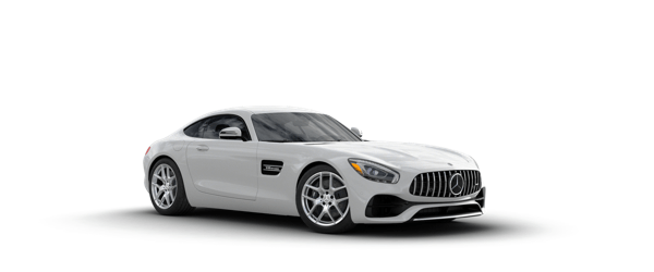 Mercedes-Benz AMG GT in white