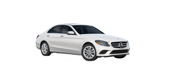 Mercedes-Benz C-Class in white