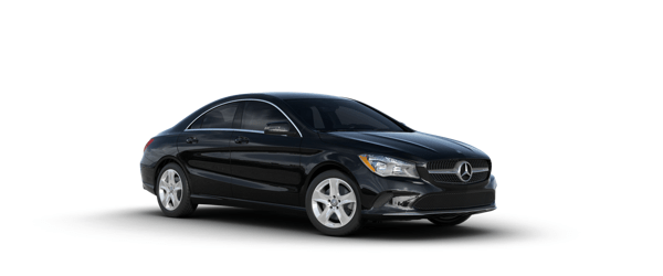 Mercedes-Benz CLA in black