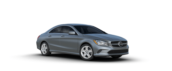 Mercedes-Benz CLA in silver