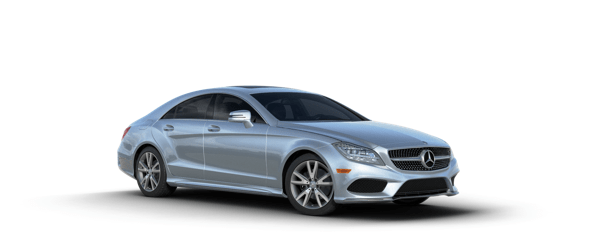 Mercedes-Benz CLS in silver