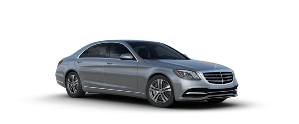 Mercedes-Benz S-Class in silver