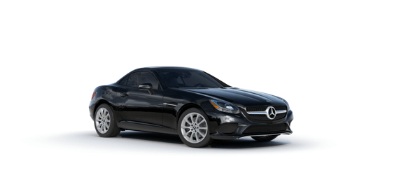 Mercedes-Benz SLC in black