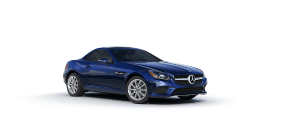 Mercedes-Benz SLC in blue