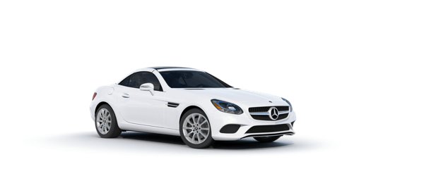 Mercedes-Benz SLC in white
