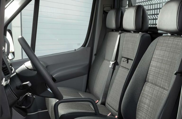 View of Interior Cab in the 2016 Mercedes-Benz Sprinter Cab Chassis