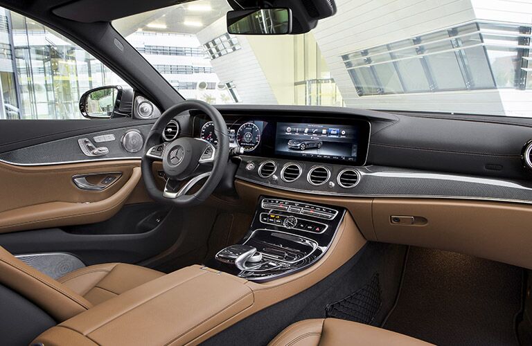Interior View of the Mercedes-Benz E-Class Sedan