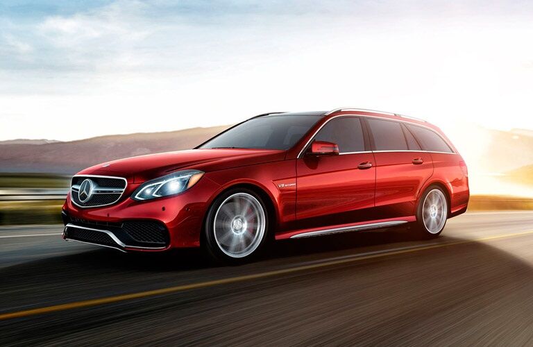 designo Cardinal Red Metallic 2017 Mercedes-Benz E-Class Wagon
