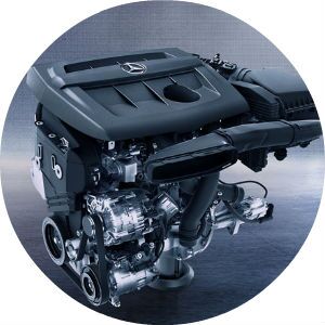 2017 Mercedes-Benz CLA engine