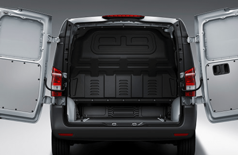 2018 Mercedes-Benz Metris Van with cargo space doors open