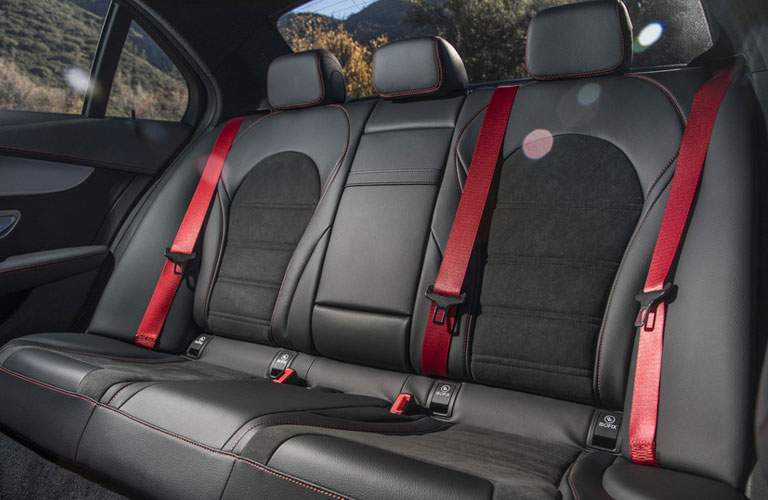 2018 Mercedes-Benz C-Class interior back seating