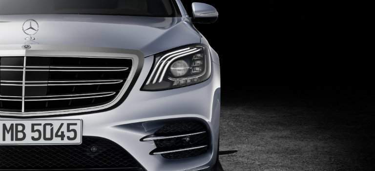 2018 Mercedes-Benz S-Class front grille design