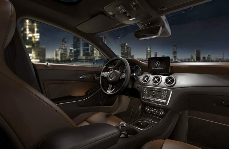 2018 Mercedes-Benz CLA front interior