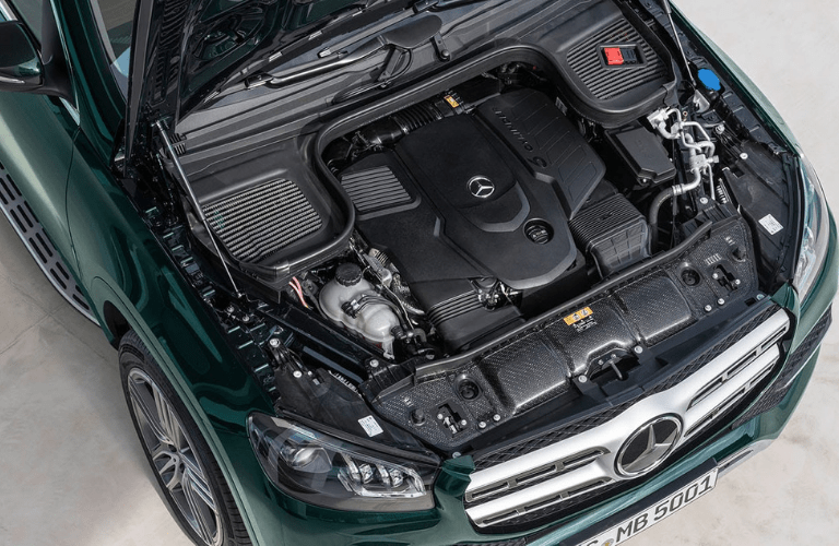 2020 Mercedes-Benz GLS engine view