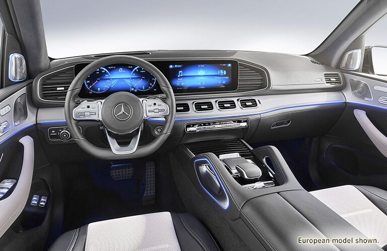 2020 Mercedes-Benz GLE SUV European interior front view