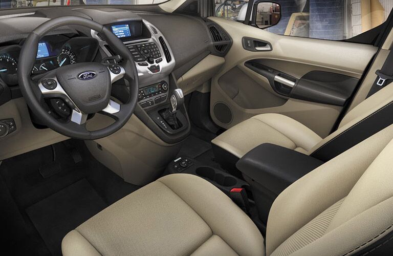 2017 Ford Transit Connect Front Interior