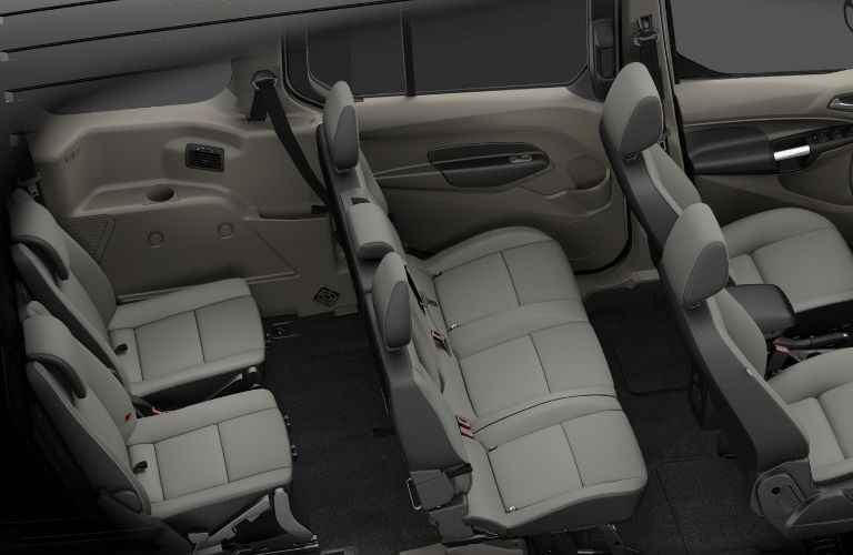 2017 Ford Transit Connect Titanium Passenger Wagon interior