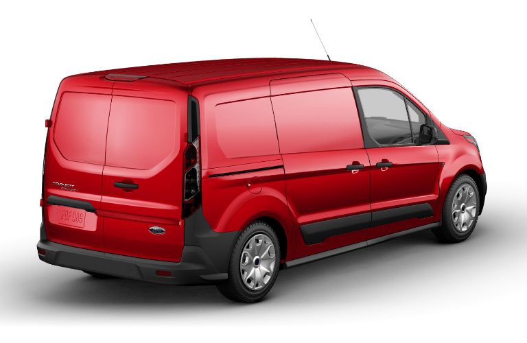 Red 2017 Ford Transit Connect XL Van Calgary AB