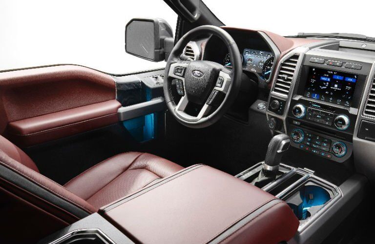2018 Ford F-150 leather interior
