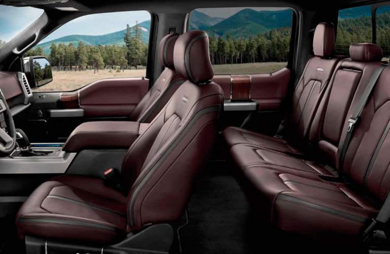 There are many storage solutions in the commercial 2017 Ford F-150