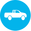 Light Blue Truck Icon