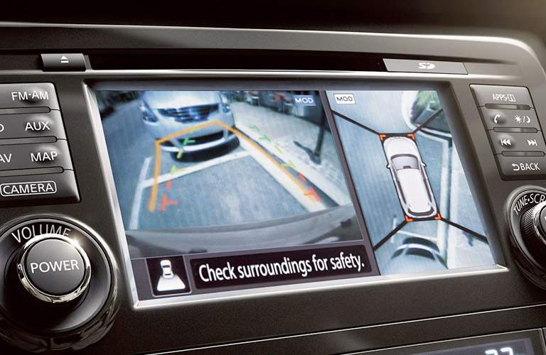 2017 Nissan Rogue rearview monitor