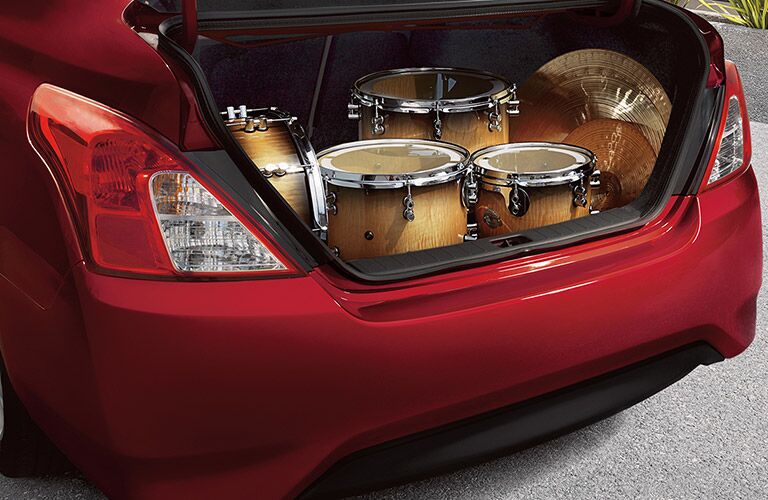 2017 Nissan Versa storage