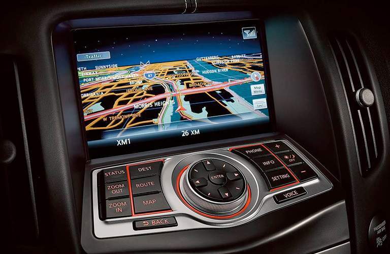 2018 Nissan 370Z Roadster navigation system