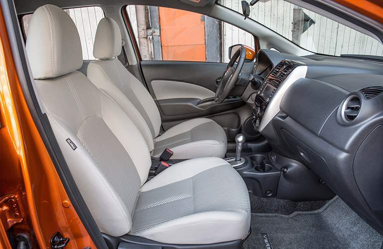 2018 Nissan Versa Note interior front seats