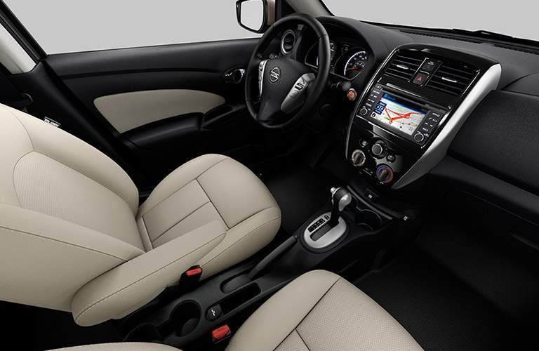2018 Nissan Versa Sedan front passenger seats