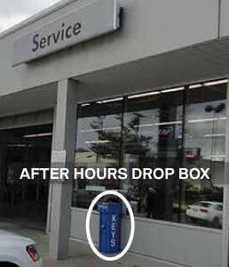 After Hours Drop Box at distance