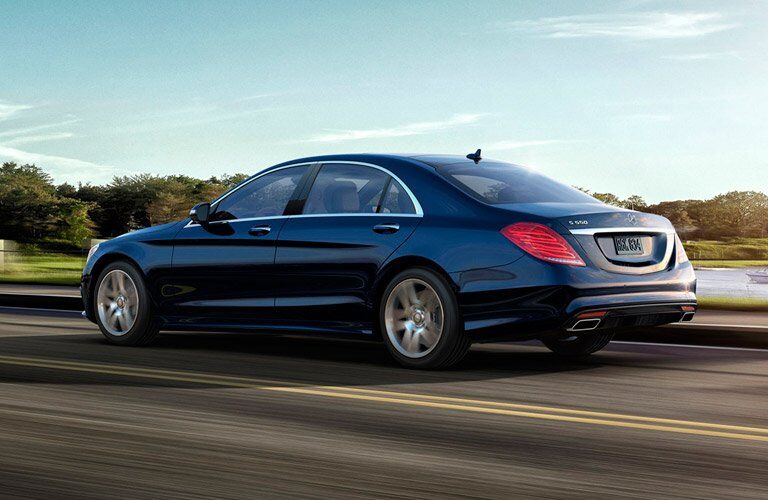 2017 Mercedes-Benz S-Class S 63 AMG Exterior Rear Profile