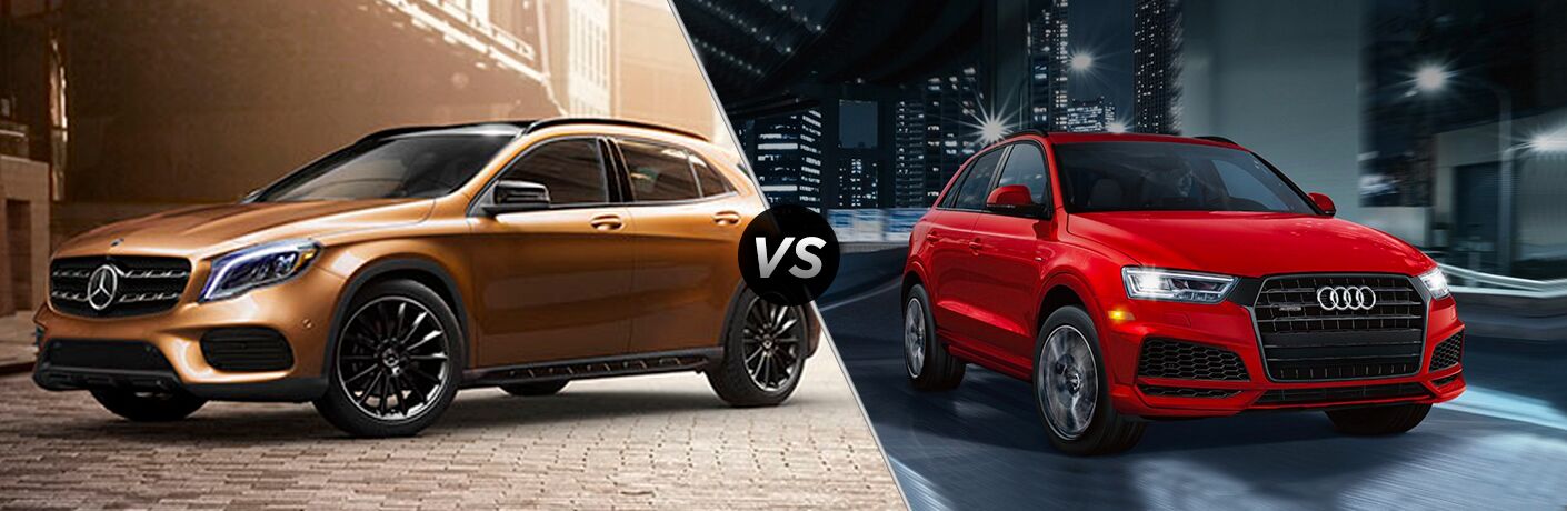 2018 Mercedes Benz Gla 250 Vs 2018 Audi Q3