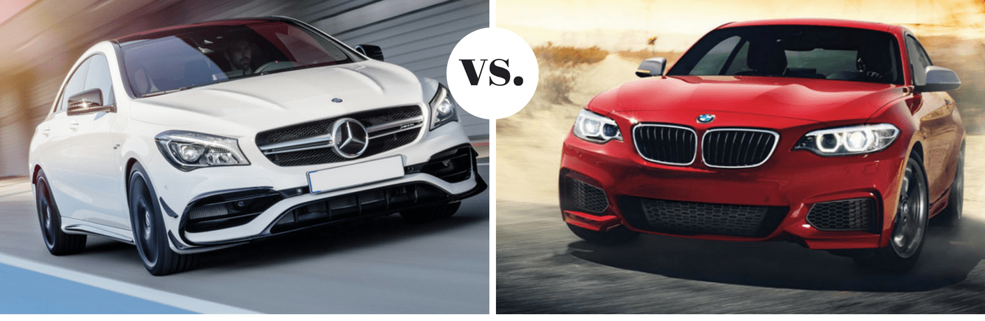 2018 Mercedes Benz Amg Cla 45 Vs 2017 Bmw M240i Coupe