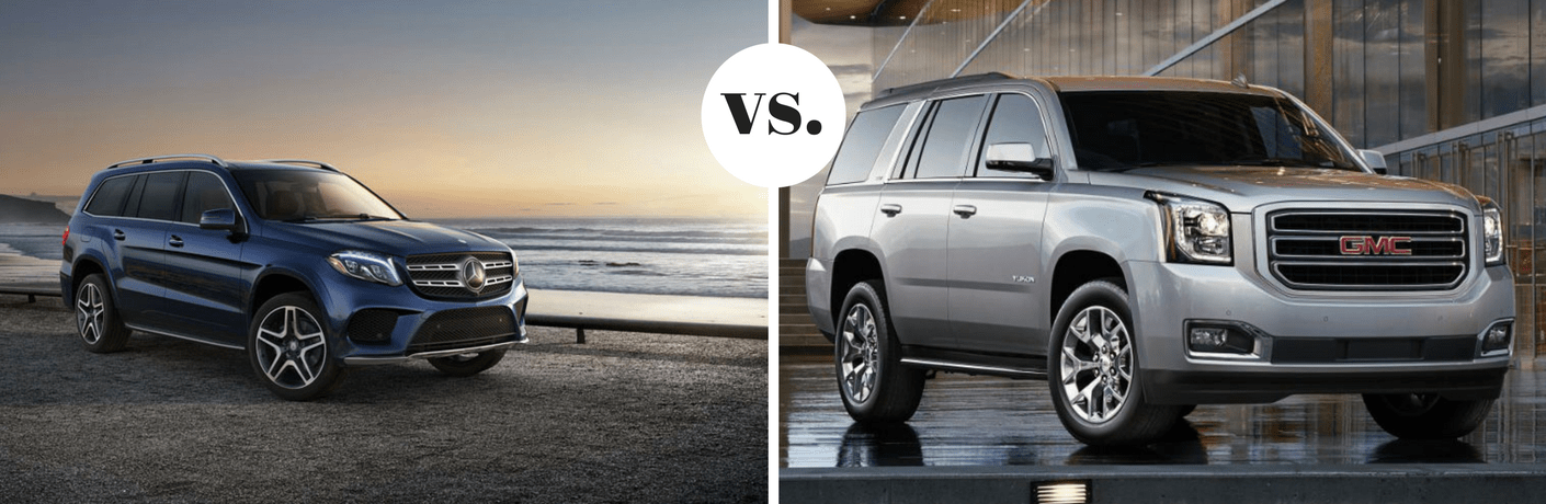 2018 Mercedes Benz Gls 450 4matic Vs 2018 Gmc Yukon Denali 4wd