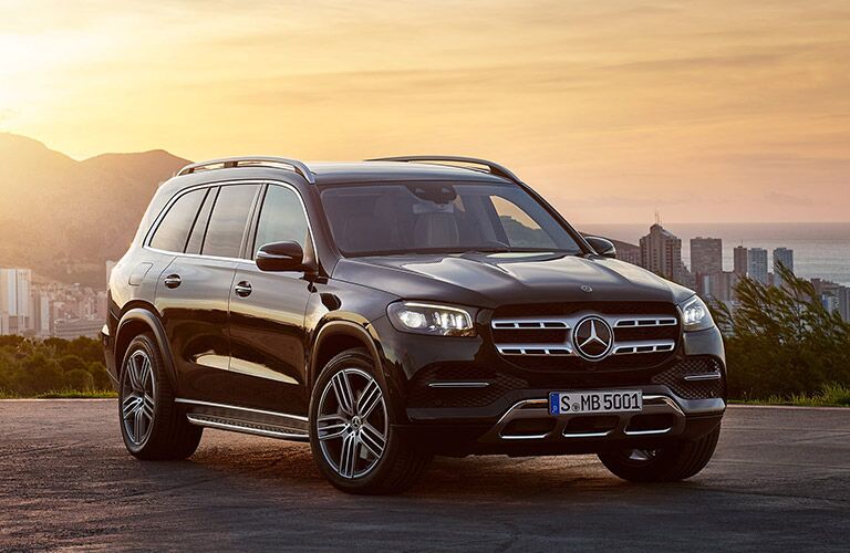 2020 Mercedes-Benz parked outside front view