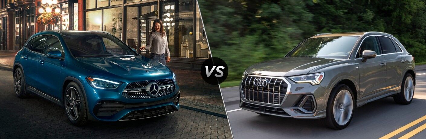 2021 Mercedes Benz Gla Vs 2021 Audi Q3